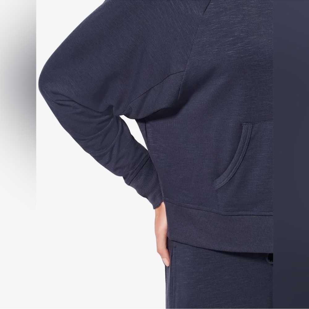 Tommy John Super Soft Terry Lounge Hoodie Parchment Medium - Picture 4 of 15